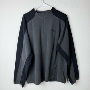 The North Face Men’s XL‎ Black Gray Fleece Pullover Jacket